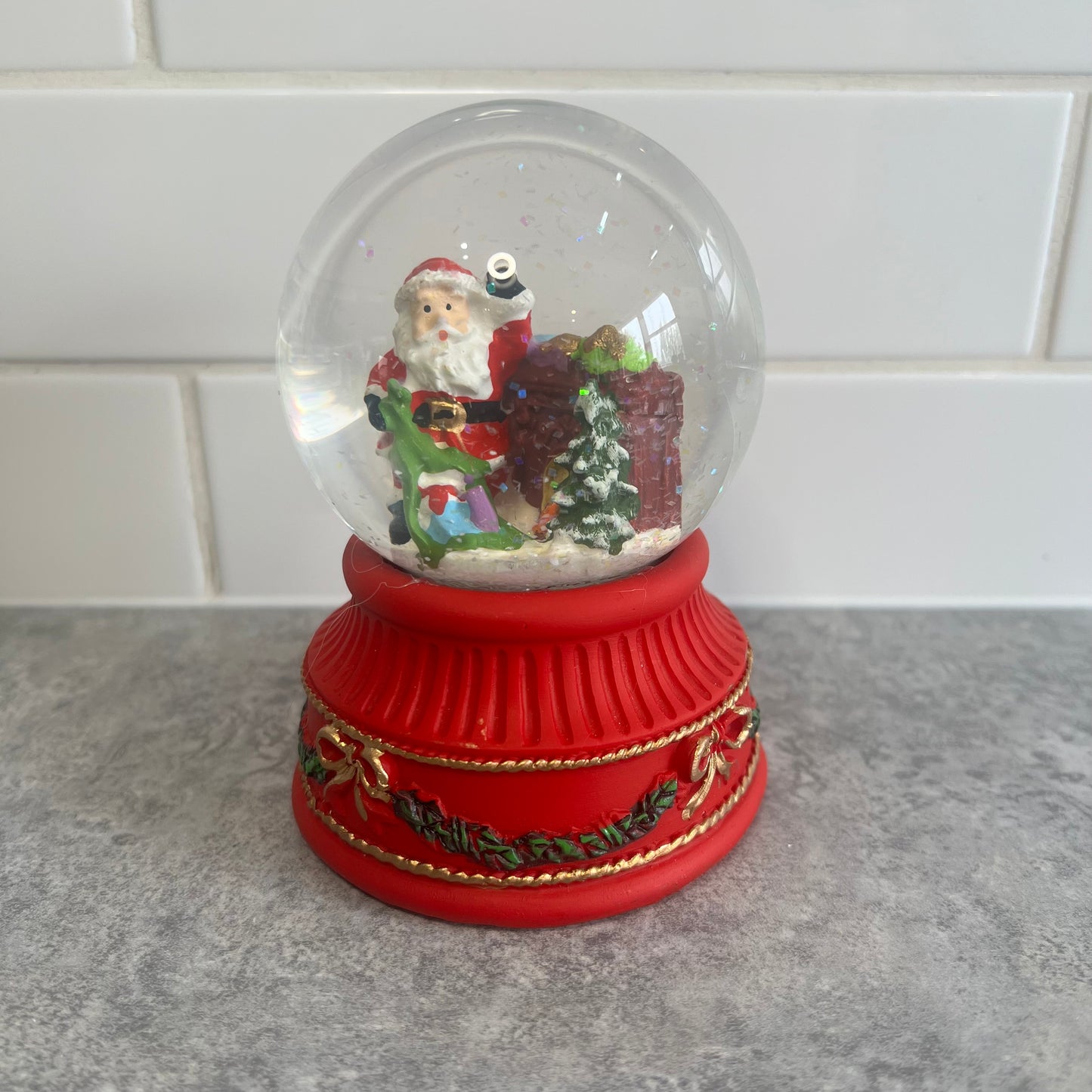 Santa globe