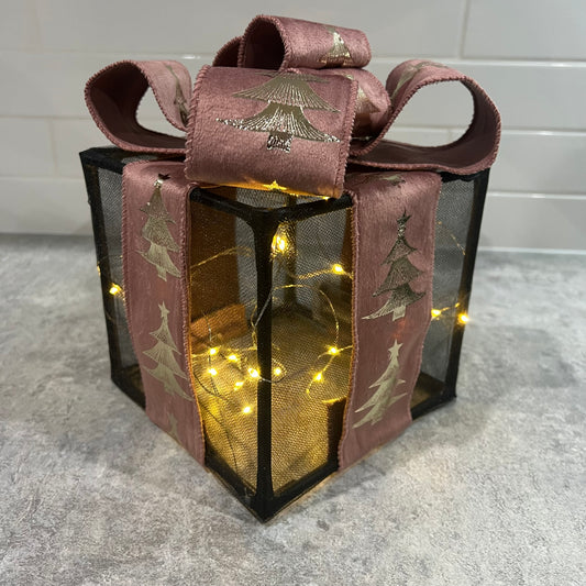 Black & Mauve Light Box