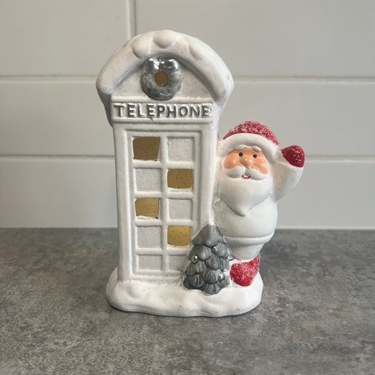 Santa telephone box