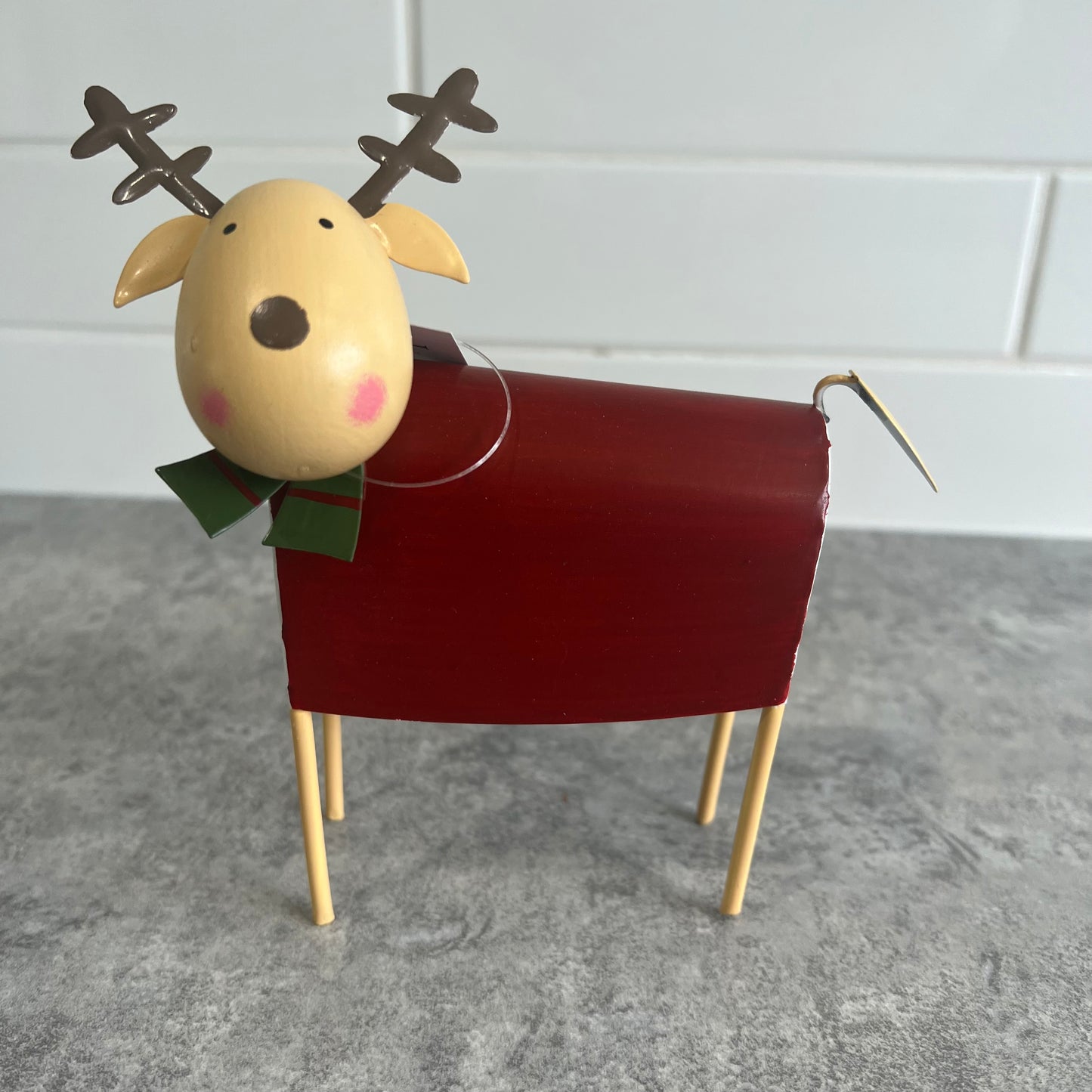 Metal Reindeer Sml