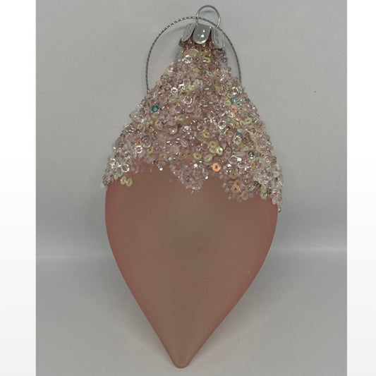 Pink Glass Drop