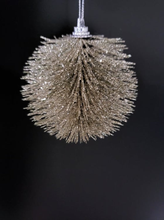 Gold Glitter Brush Ball
