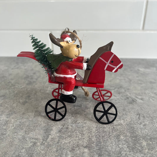 Reindeer on Bike