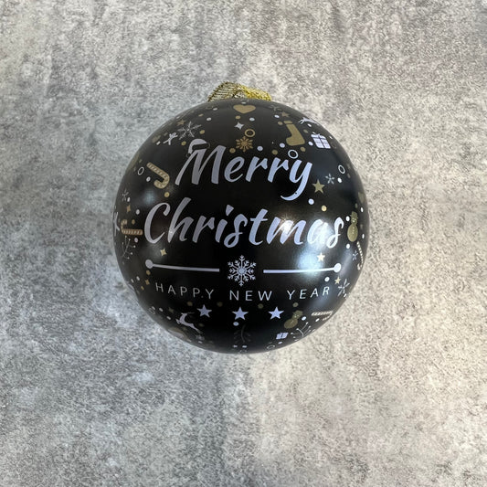 Black Metal Bauble