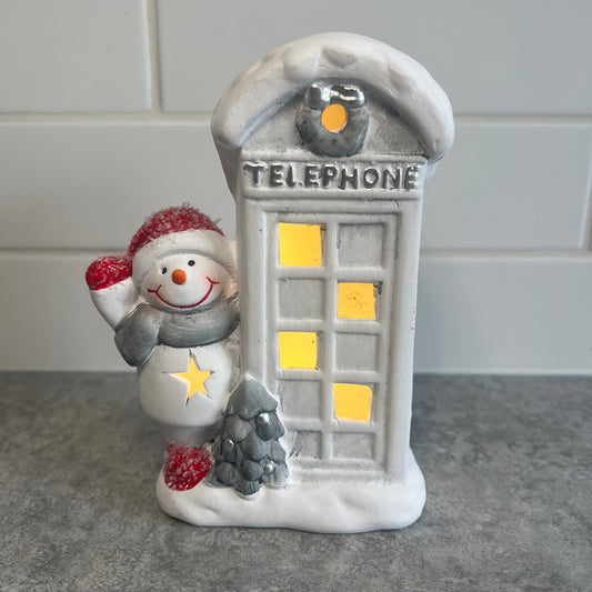 Snowman telephone