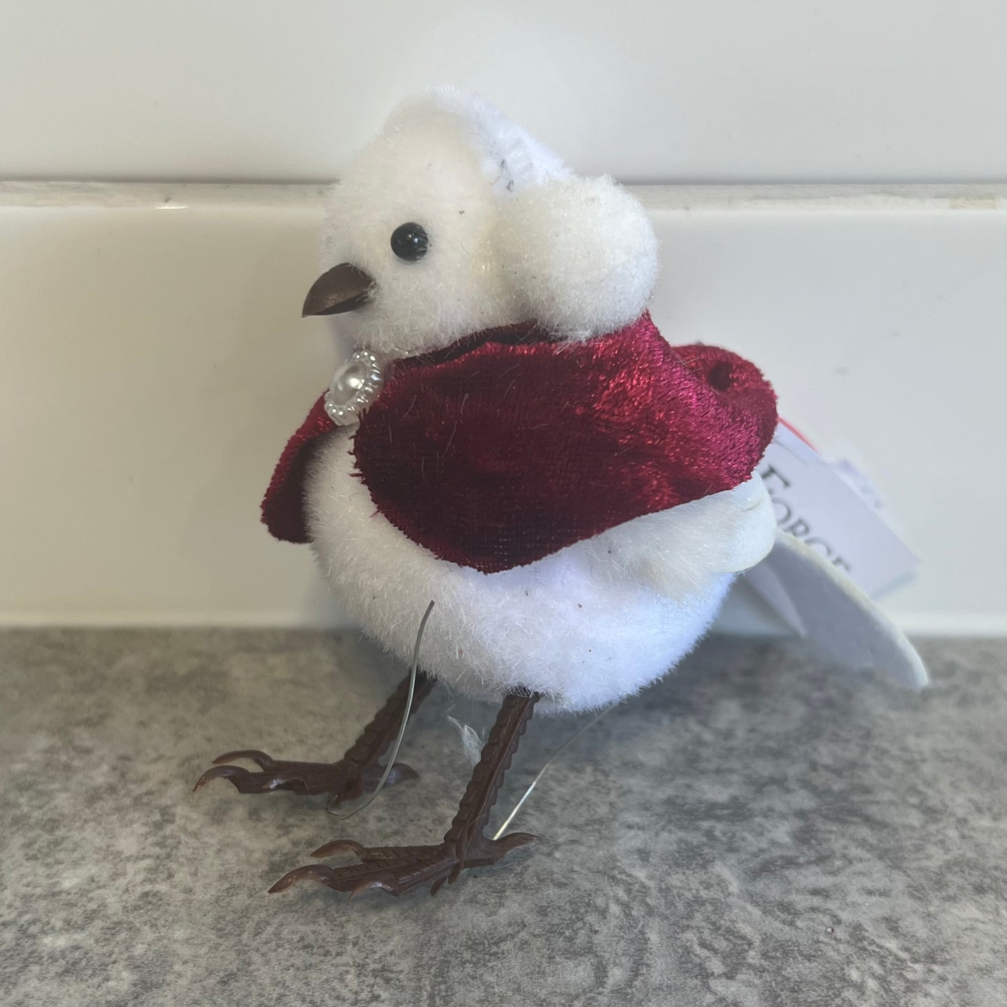 Bird with Red