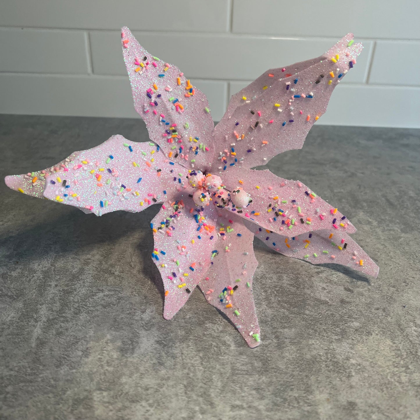 Pink Speckle Flower