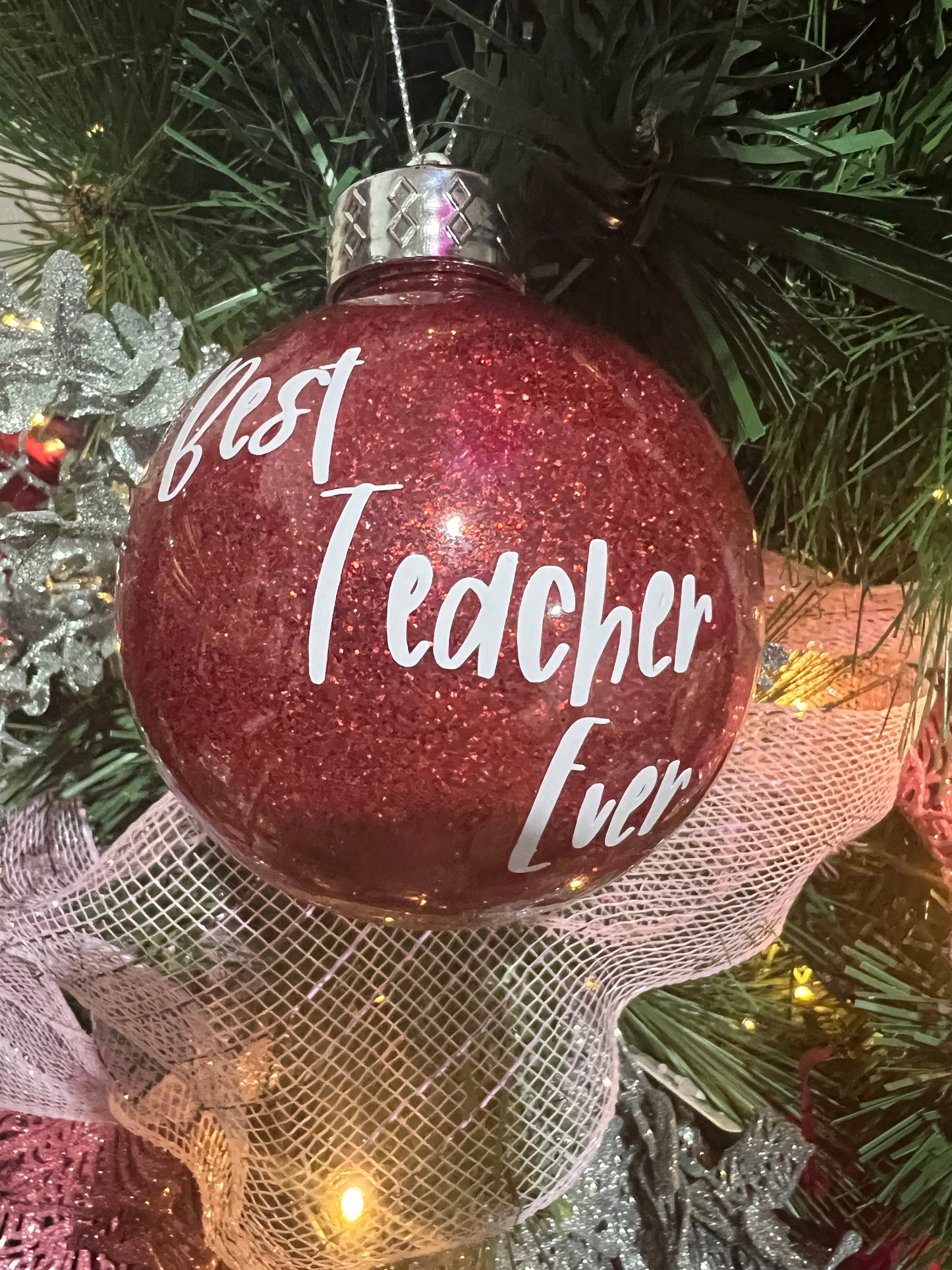 Personalised Bauble 10cm
