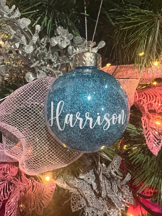 Personalised Bauble 8cm