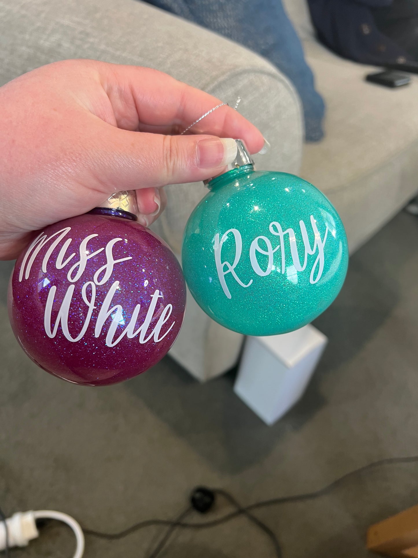 Personalised Bauble 10cm