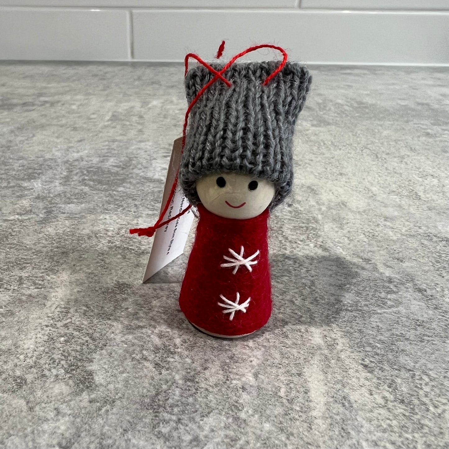 Grey Beanie Kid