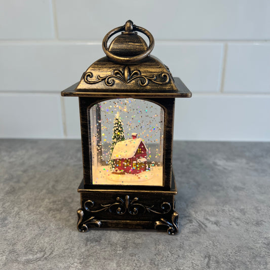 Lantern House Snowglobe