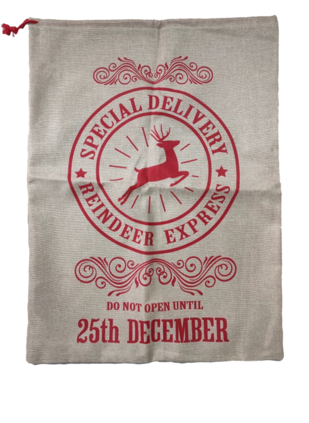 Reindeer Santa Sack