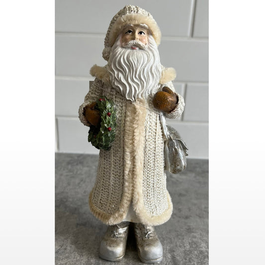 Resin Santa with bag